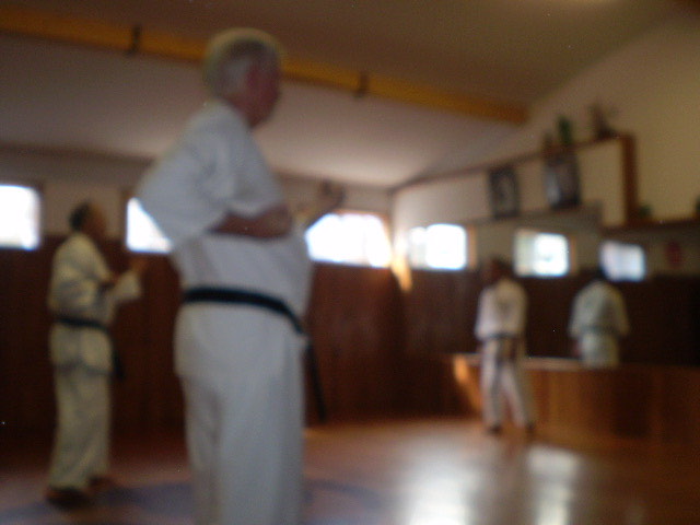 ポールさんの空手道場 Visit to Paul san's dojo in Bracebridge — 写真 4