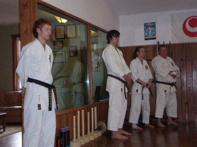 ポールさんの空手道場 Visit to Paul san's dojo in Bracebridge — 写真 5