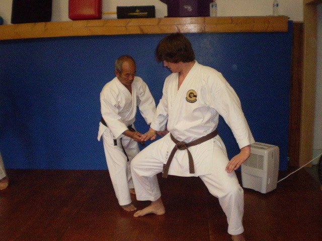ポールさんの空手道場 Visit to Paul san's dojo in Bracebridge — 写真 14