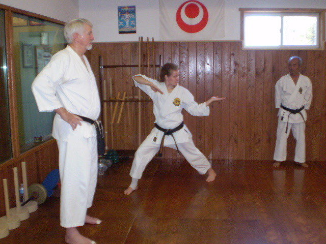 ポールさんの空手道場 Visit to Paul san's dojo in Bracebridge — 写真 16