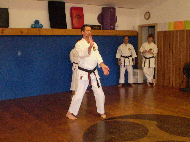 ポールさんの空手道場 Visit to Paul san's dojo in Bracebridge — 写真 18