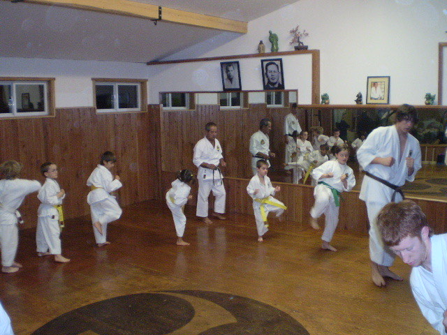ポールさんの空手道場 Visit to Paul san's dojo in Bracebridge — 写真 19