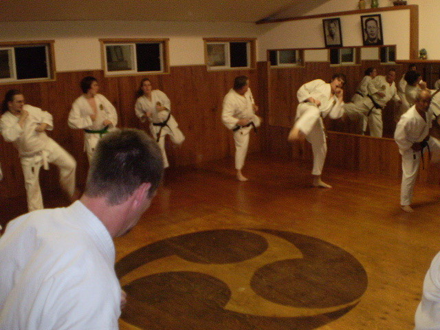 ポールさんの空手道場 Visit to Paul san's dojo in Bracebridge — 写真 22
