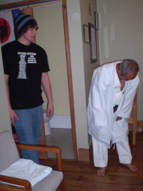 稽古後の一こま What's going on after a class? — 写真 2