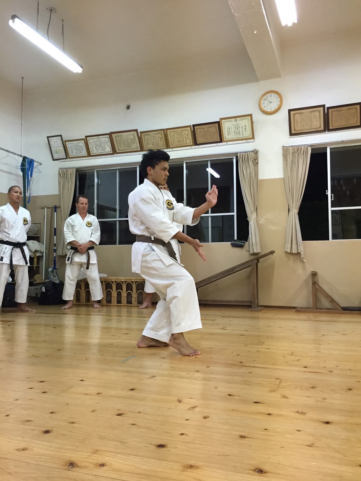 稽古 大会と昇段審査に向けて — 写真 2